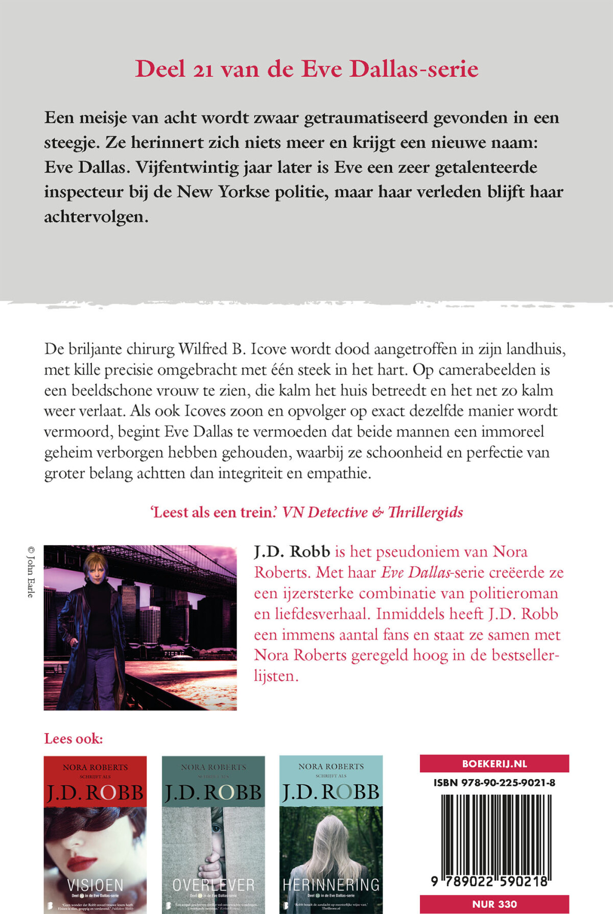 Oorsprong / Eve Dallas / 21 achterkant