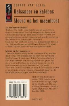 Halssnoer en kalebas / Een rechter Tie mysterie achterkant