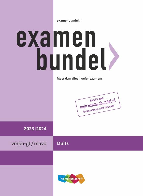 Examenbundel / vmbo-gt/mavo Duits 2023/2024