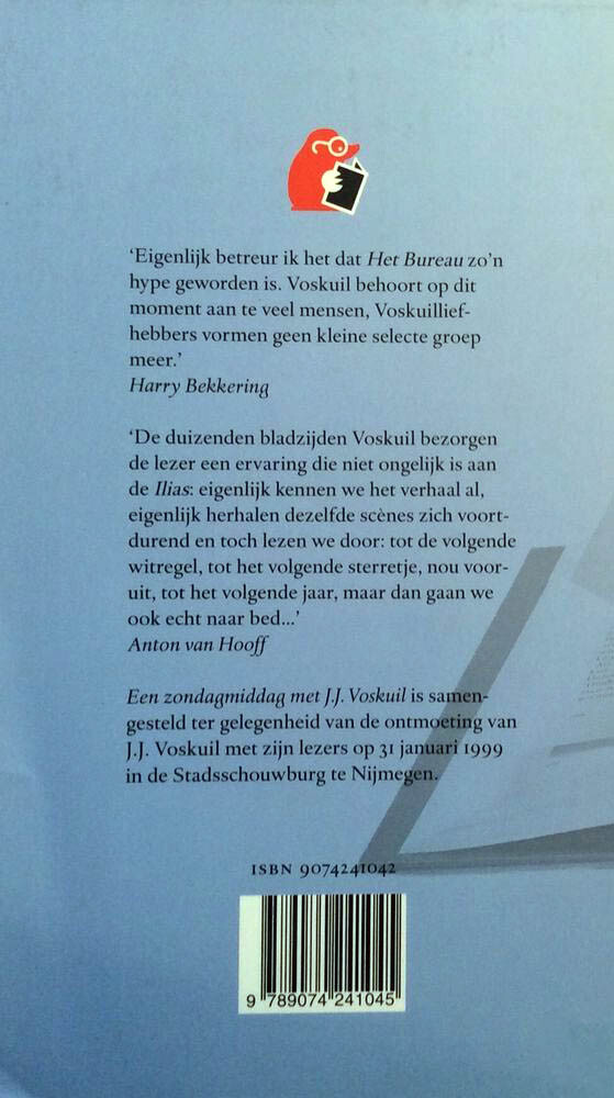 ZONDAGMIDDAG MET J.J. VOSKUIL achterkant