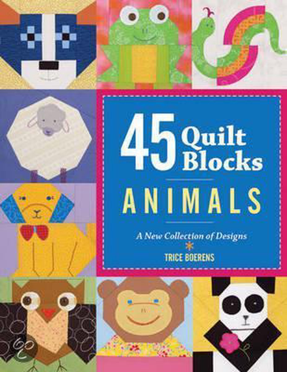 45 Quilt Blocks - Animals