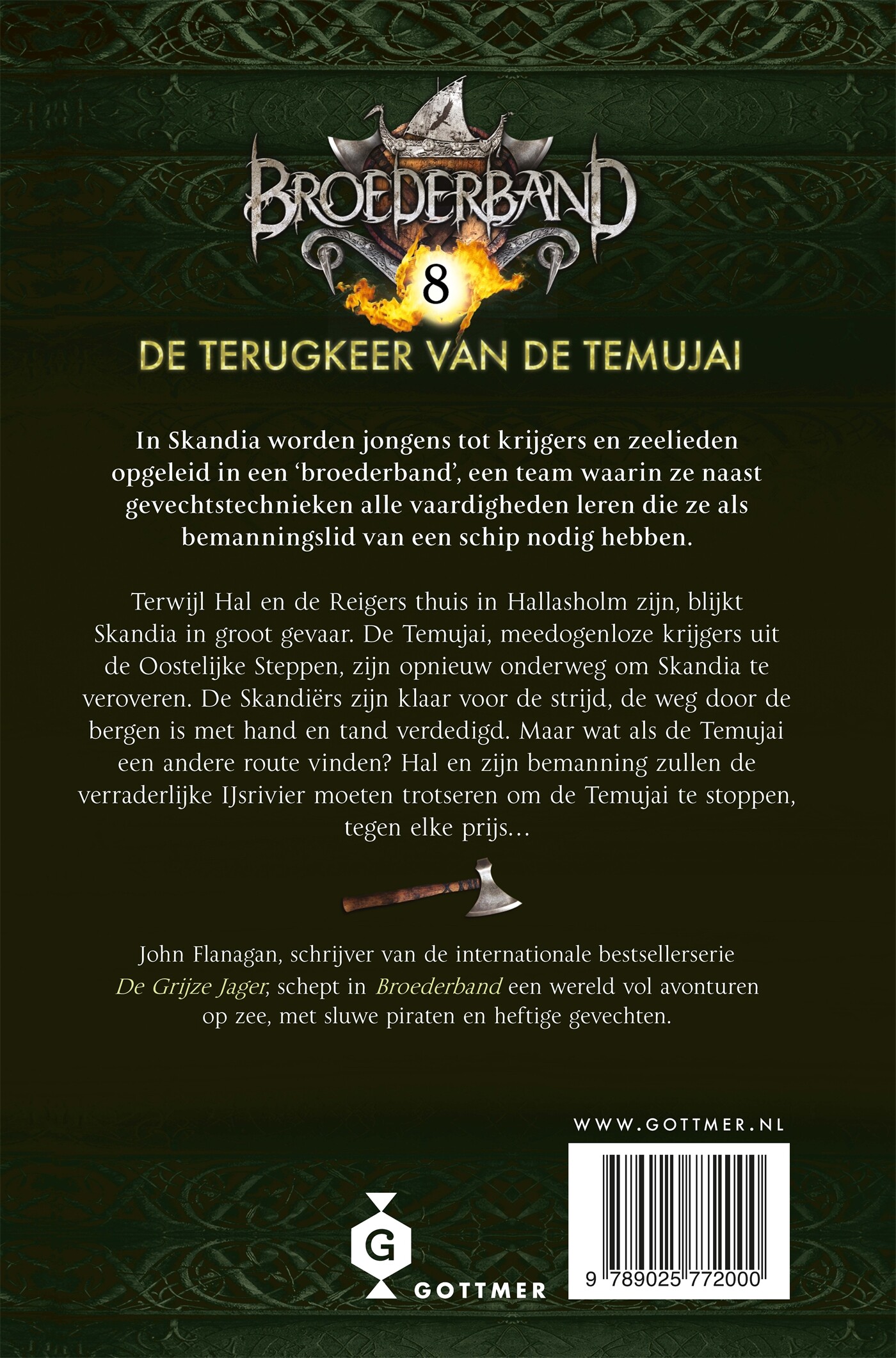 De terugkeer van de Temujai / Broederband / 8 achterkant