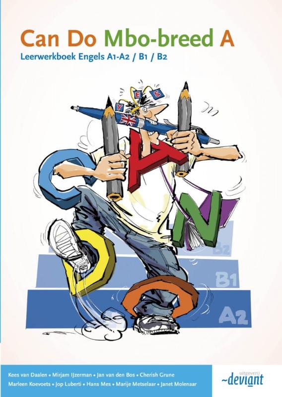 Jan van den Bos Mbo-breed A Engels A2/B1/B2 / Can Do / Leerwerkboek