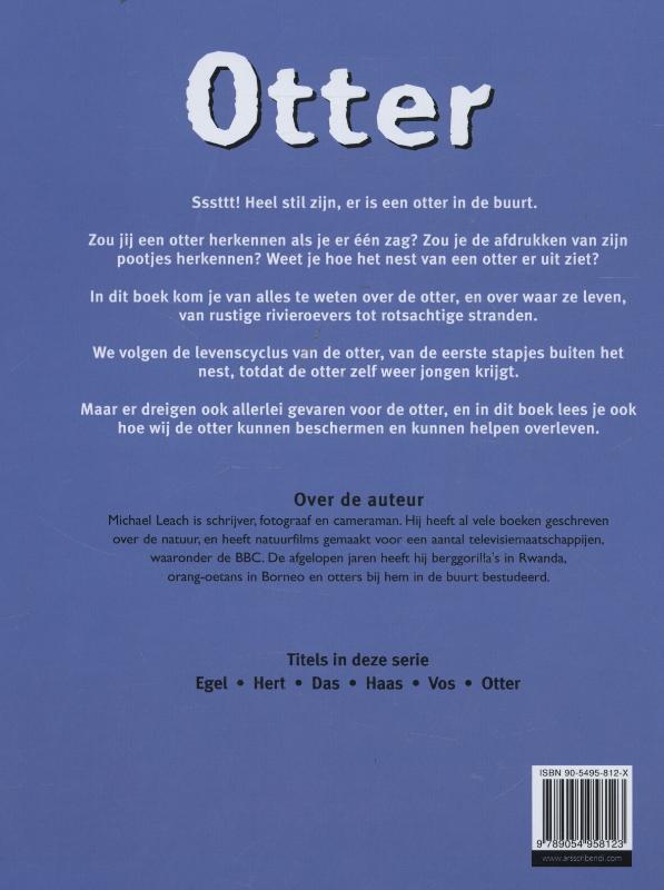Otter / Dieren om ons heen achterkant