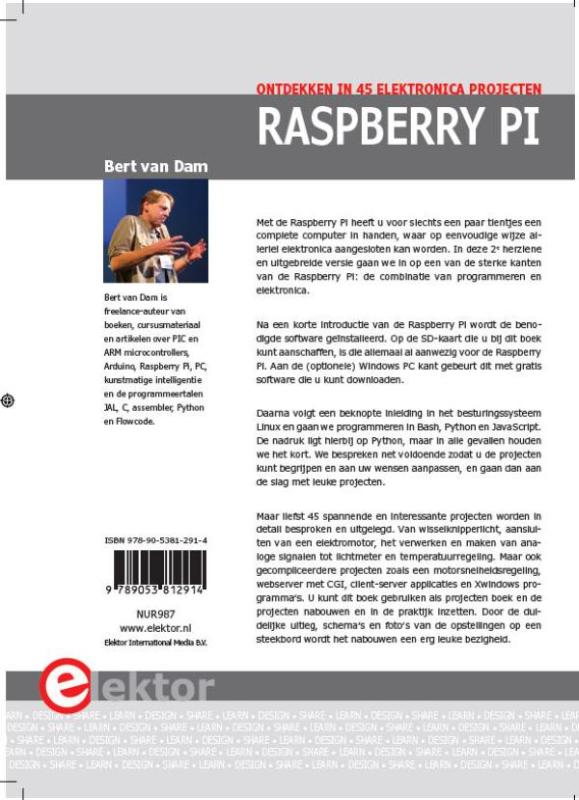 Raspberry pi achterkant