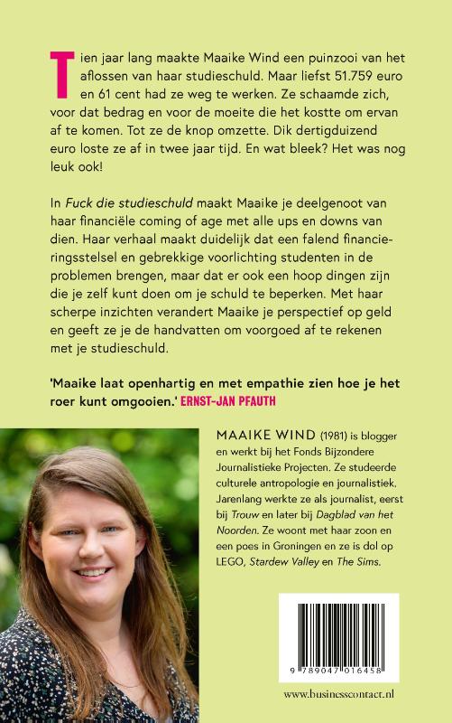 Fuck die studieschuld achterkant