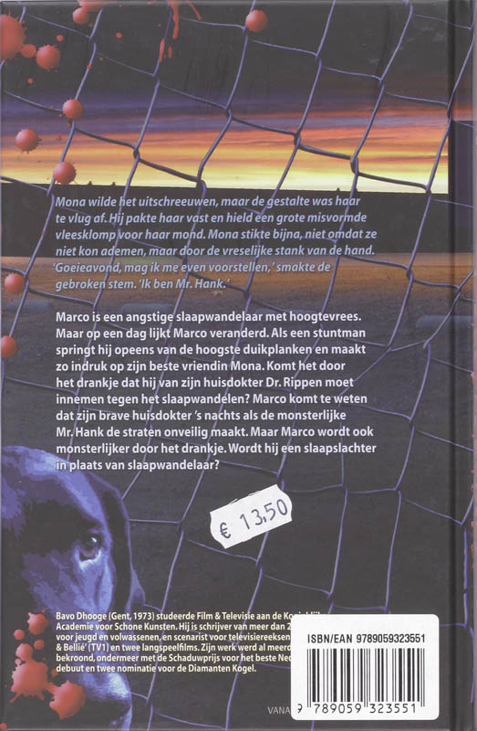 Slaapslachter / Bibberboeken achterkant