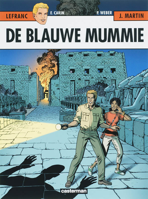 Lefranc 18. de blauwe mummie