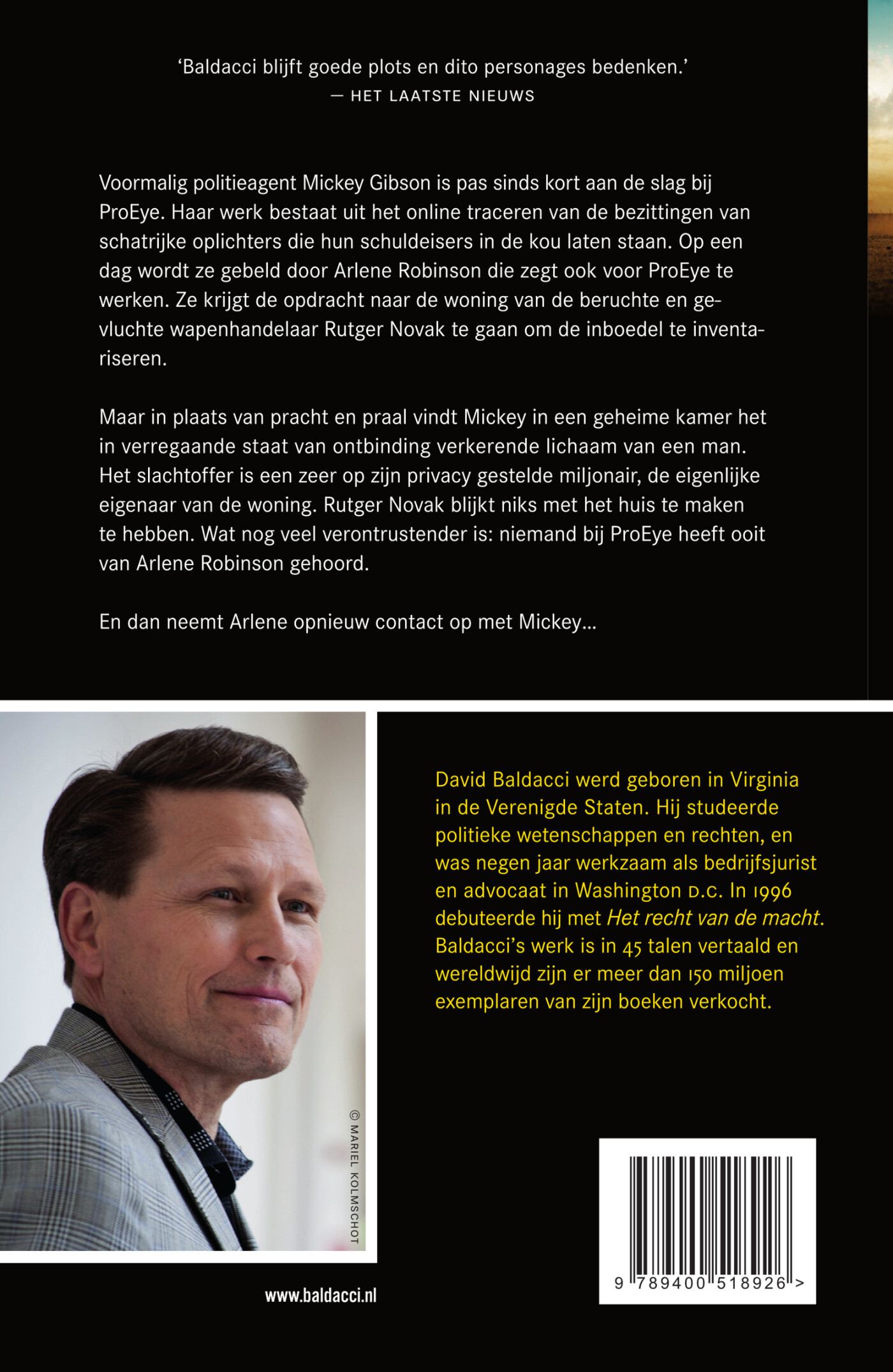 Simpele leugens achterkant