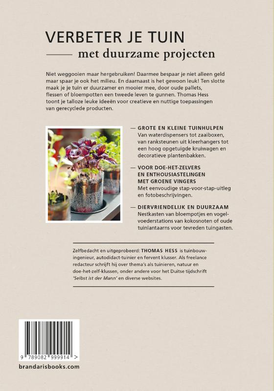 Aan de slag in eigen tuin achterkant
