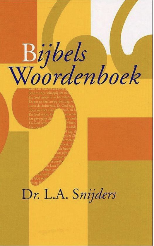 Bijbels Woordenboek