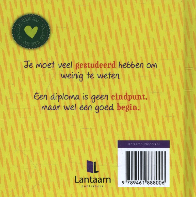 Geslaagd achterkant