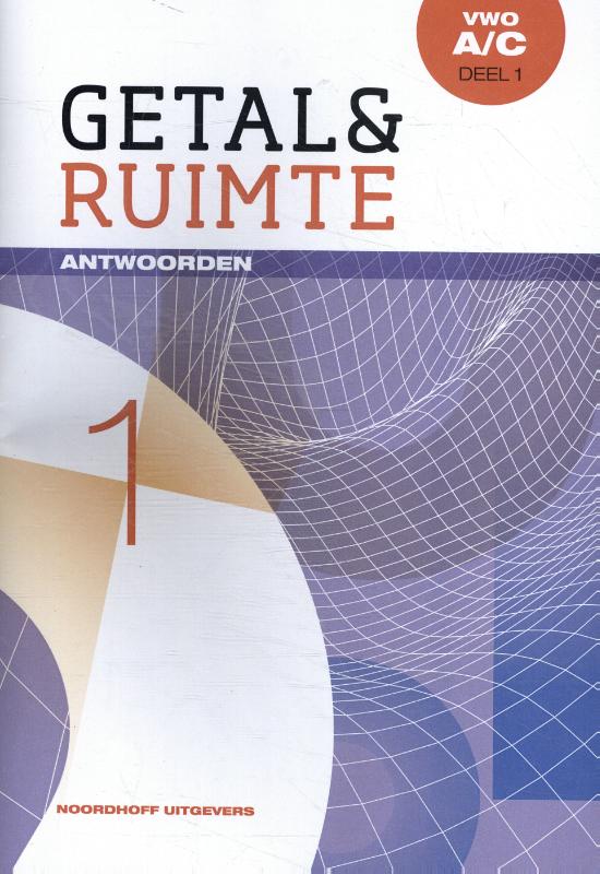 Getal & Ruimte vwo A/C deel 1 antwoorden