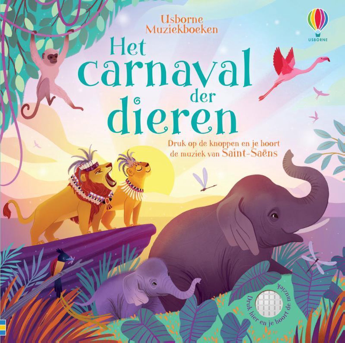 boekenbalie_9781474981637_cover Het carnaval der dieren / Usborne muziekboeken