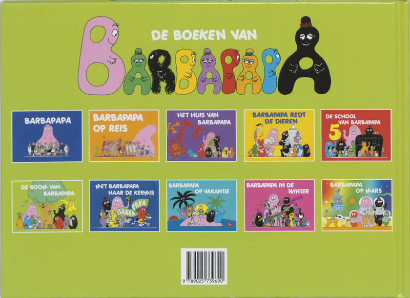 De boom van Barbapapa / Barbapapa achterkant