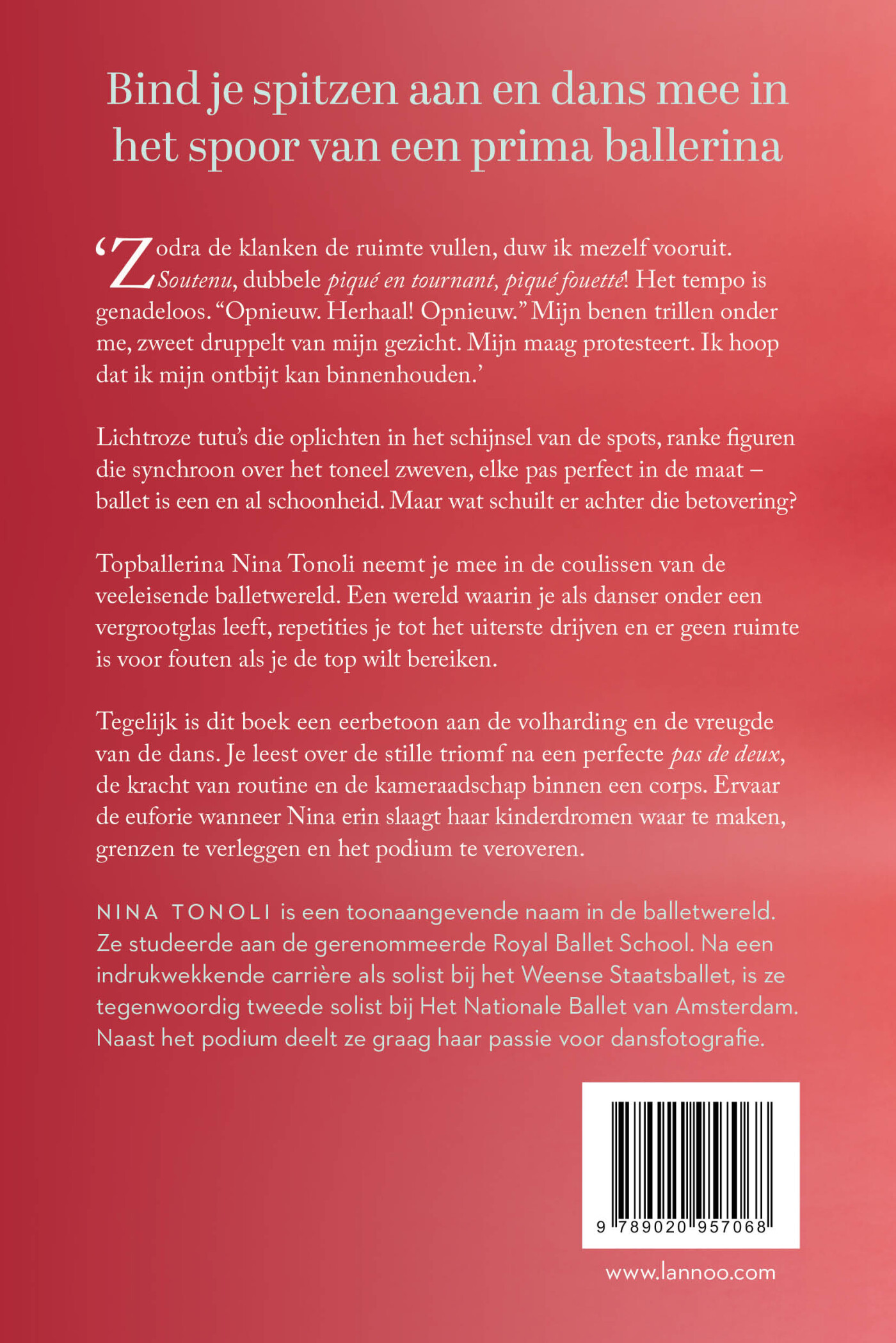 Dagboek van een ballerina / Dagboek achterkant