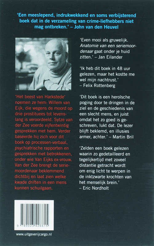 Anatomie van een seriemoordenaar achterkant