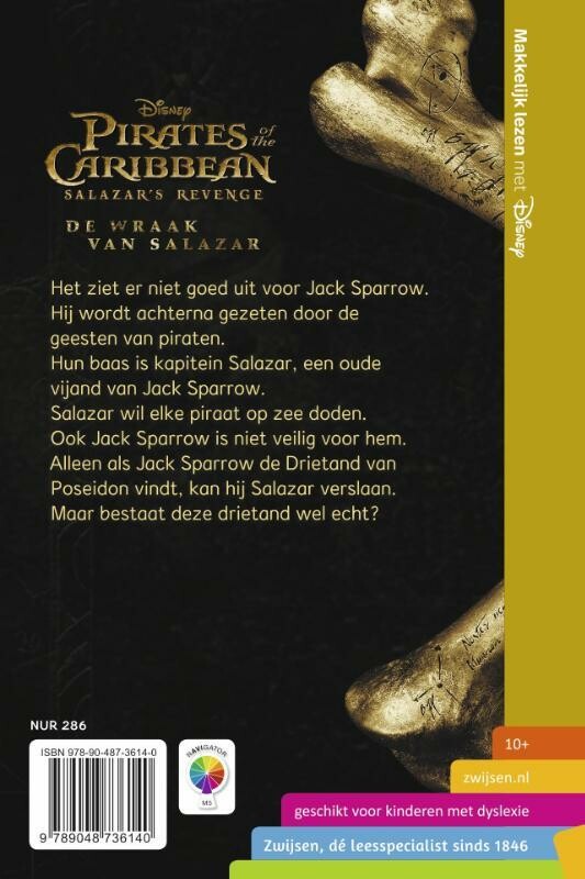 Pirates of the Caribbean / Makkelijk lezen met Disney achterkant