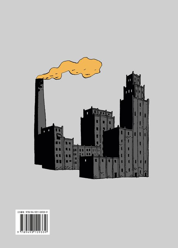 De papierfabriek achterkant