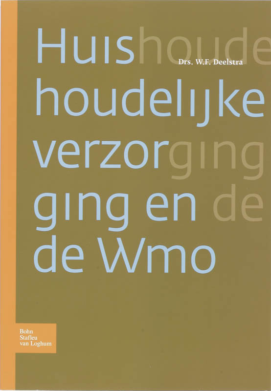 Huishoudelijke verzorging en de wmo