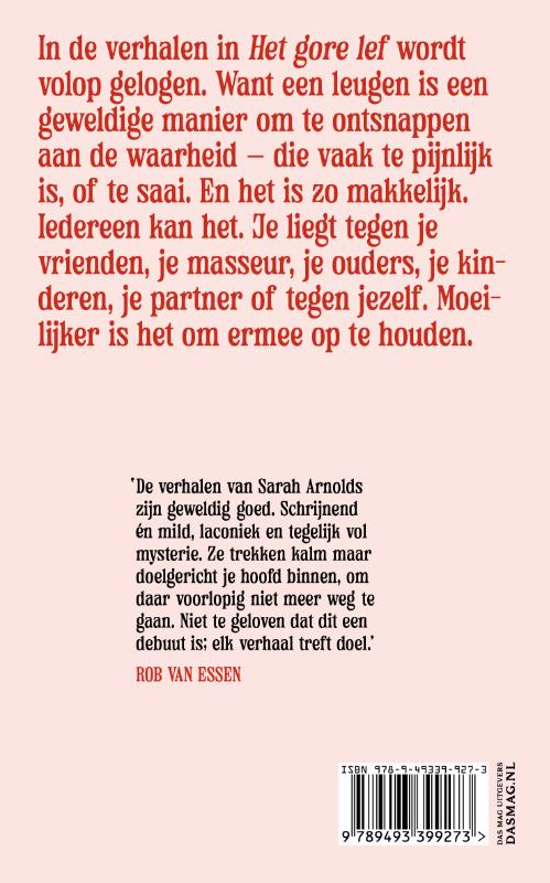 Het gore lef achterkant