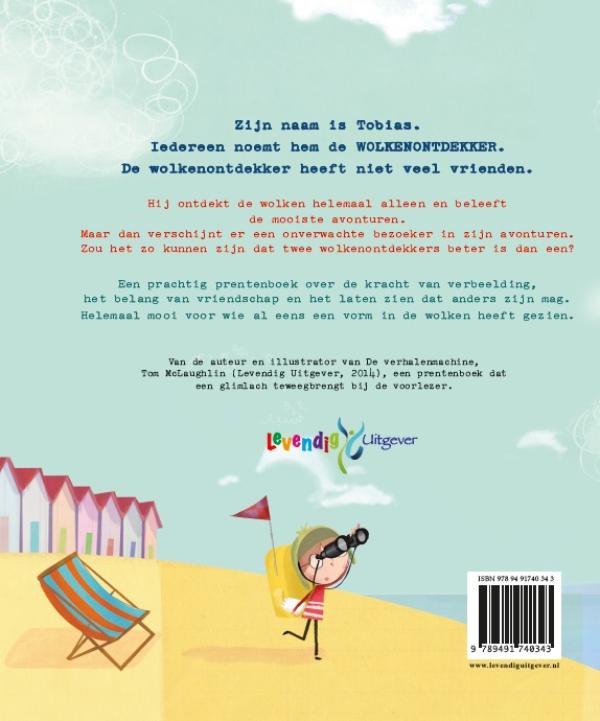 De wolkenontdekker achterkant