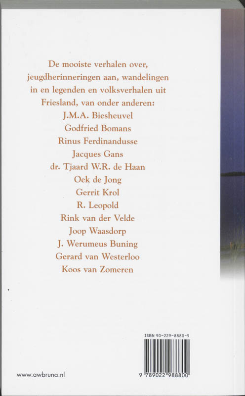 Als een god in Friesland Als een god in Friesland achterkant