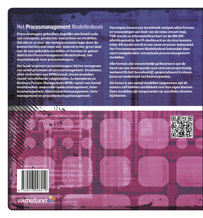 Het procesmanagement modellenboek achterkant
