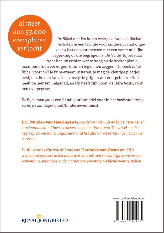 De Bijbel voor jou achterkant