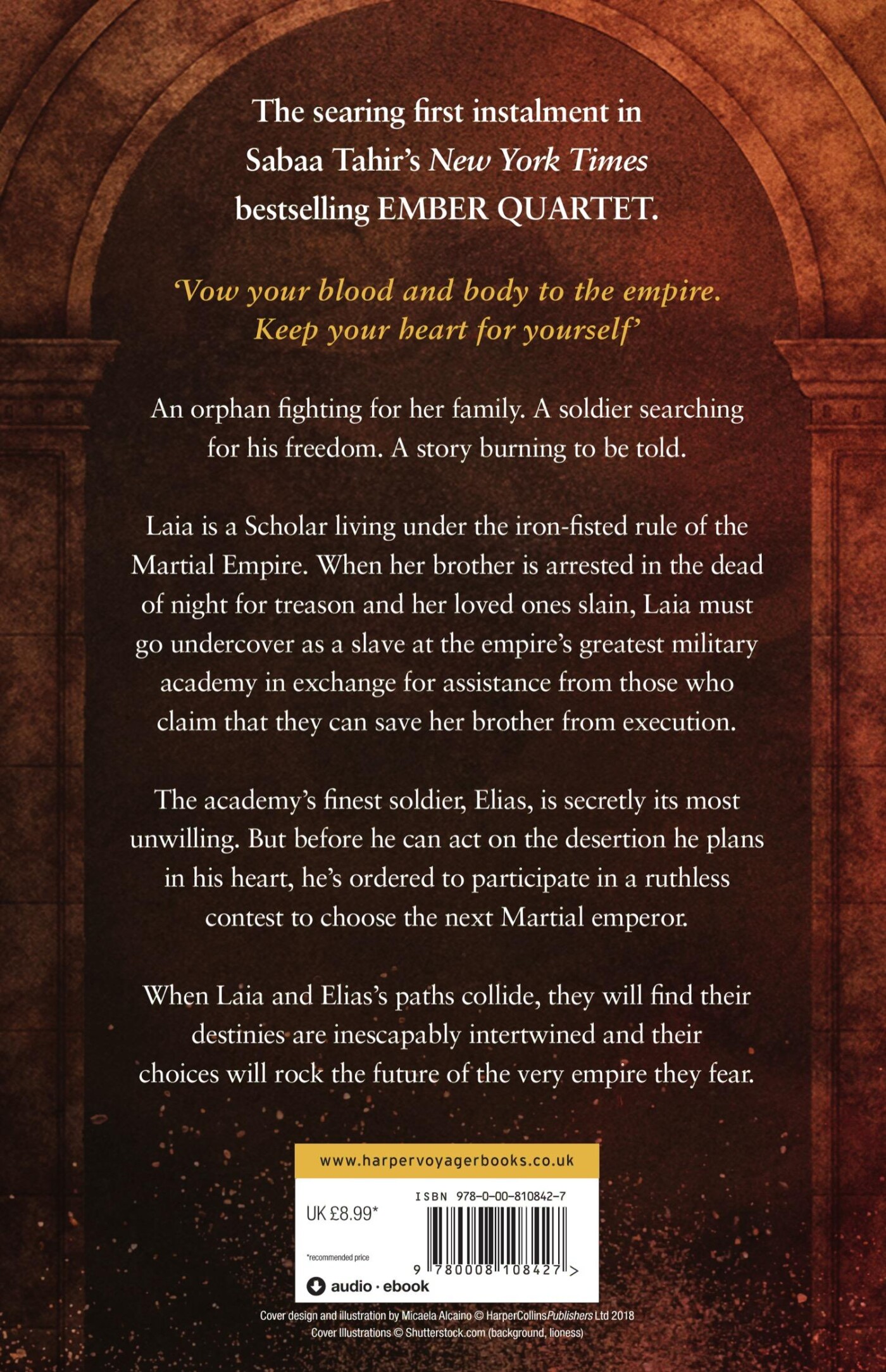 An ember in the ashes / An ember in the ashes / 1 achterkant