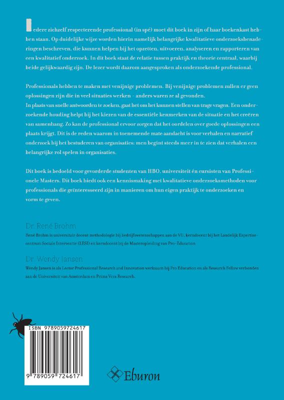 Kwalitatief onderzoeken Kwalitatief onderzoeken achterkant