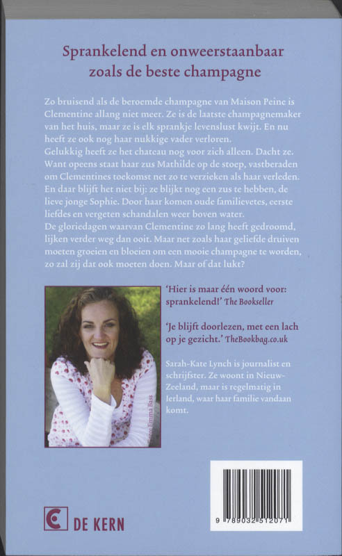 De smaak van champagne De smaak van champagne achterkant