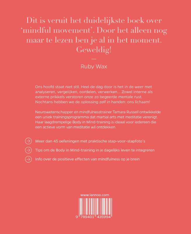 De mindful work-out achterkant