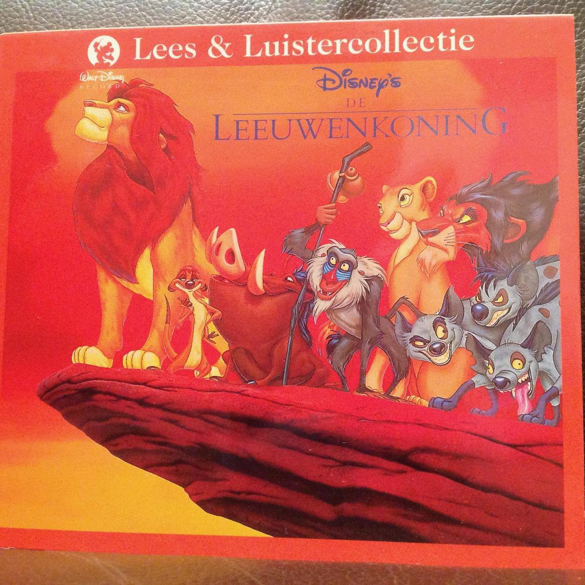 Walt Disney lees & luistercollectie serie : deLeeuwenkoning