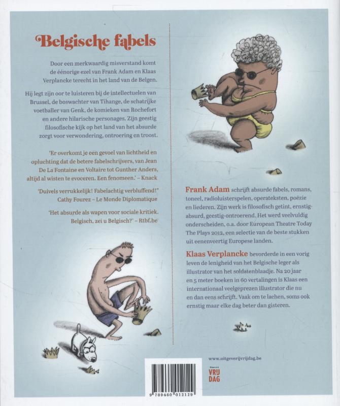 Belgische fabels boek 5 achterkant