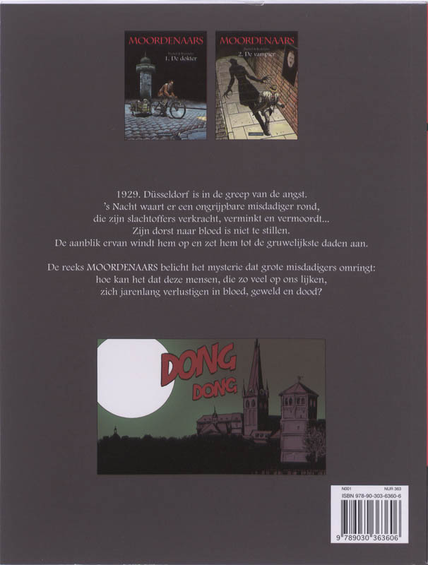 Moordenaars: De Vampiers Van Dusseldorf achterkant