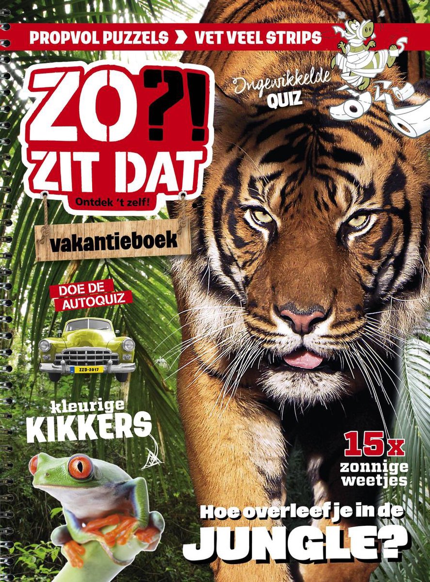 ZO ZIT DAT ZOMER VAKANTIEBOEK 2017