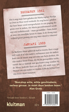 Ontsnapping uit Oost-Berlijn / Escape! achterkant