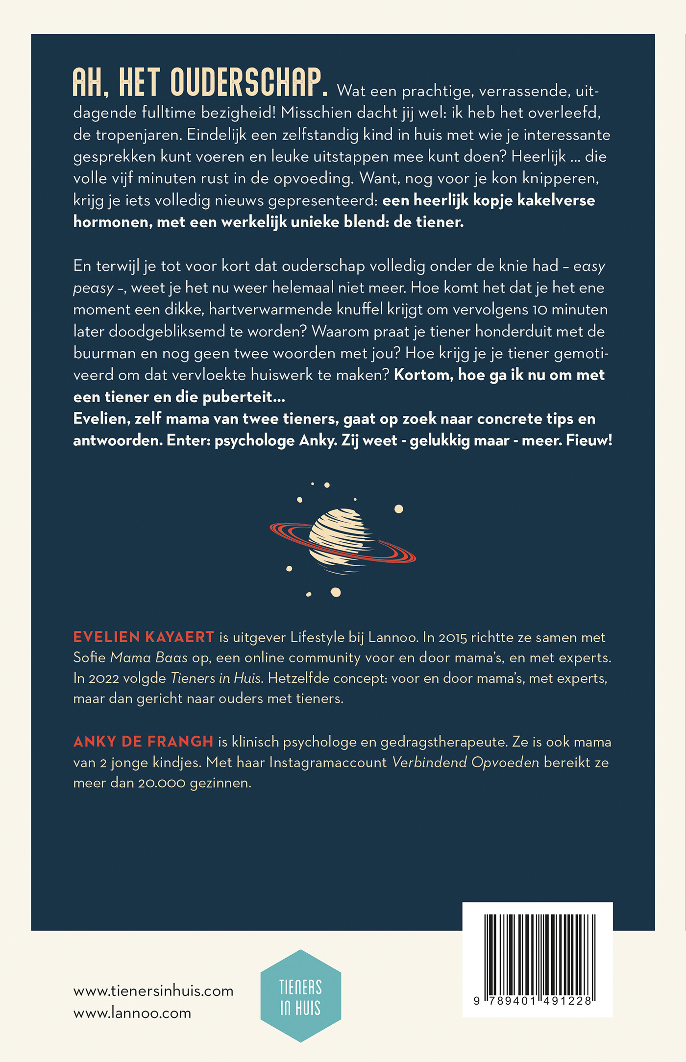 Ouders komen van Mars / Ouders komen van Mars achterkant