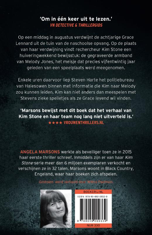 Gestolen / Kim Stone / 15 achterkant