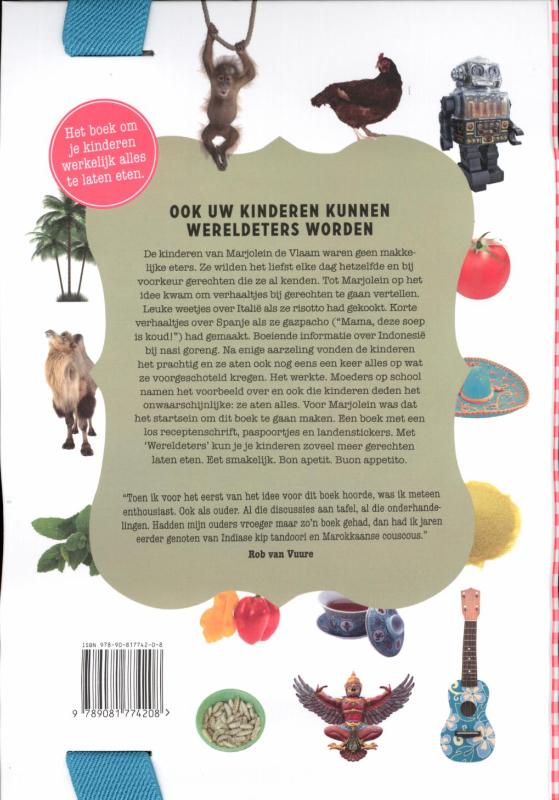 Wereldeters achterkant