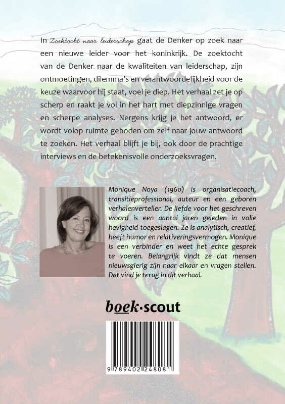 Zoektocht naar leiderschap achterkant