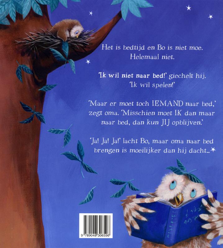 Ik ben niet moe! Ik ben niet moe! achterkant