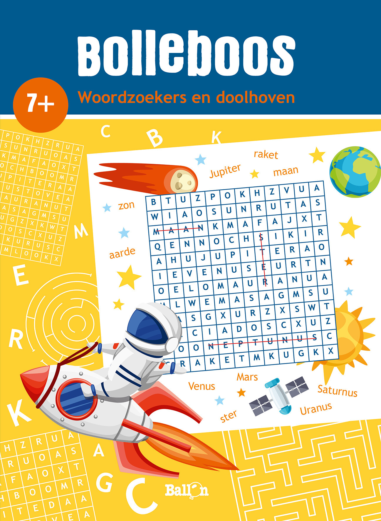 Woordzoekers en doolhoven 7+ / Bolleboos / 0