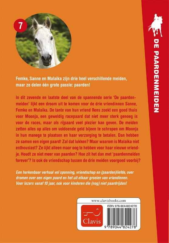 Wie wil Moonja? / De paardenmeiden / 7 achterkant