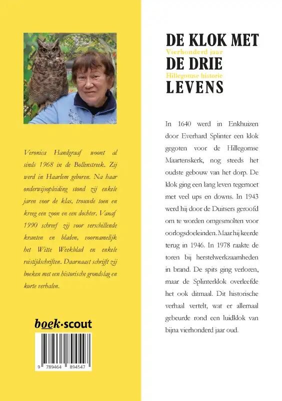 De klok met de drie levens achterkant