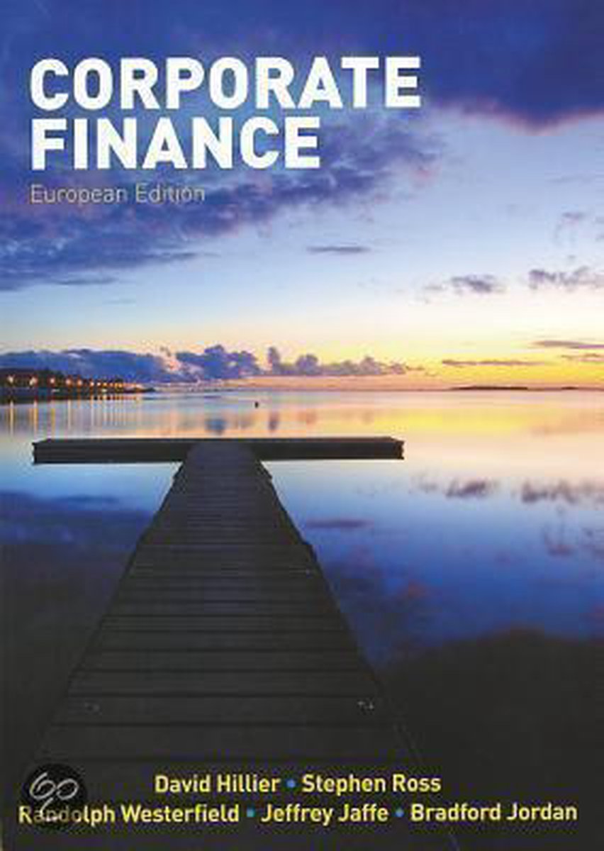 David Hillier Corporate Finance
