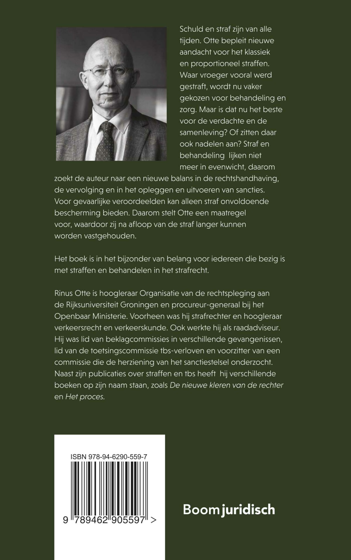 Een kleine biografie van het straffen achterkant