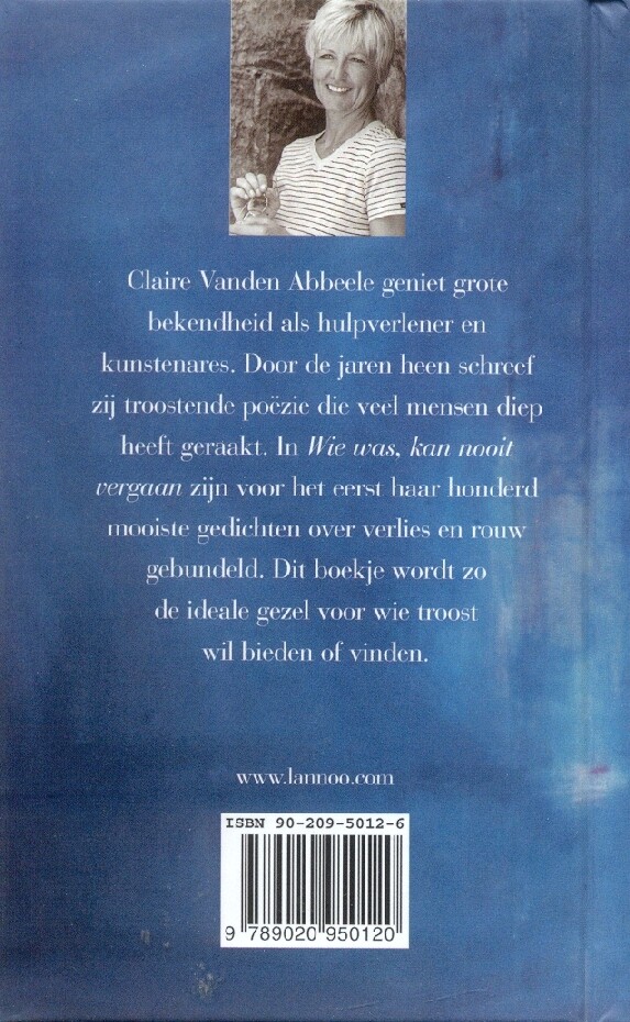 Wie was, kan nooit vergaan Wie was, kan nooit vergaan achterkant