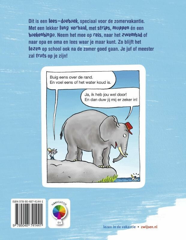 Pakket Zomerlezen groep 4 2021 (5 ex.) / Zomerlezen achterkant